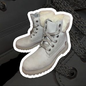 TIMBERLAND SHEARLING WATERPROOF BOOTS